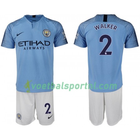 Manchester City WALKER 2 Kind Thuis Tenue 2018-19 Manchester City WALKER 2 Kind Thuis Tenue 2018-19